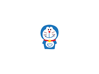 Doraemon 2d cartoon flat illo illustration illustrator japanese minimal vector