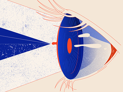 Betrayal eye flat illo illustration illustrator vector