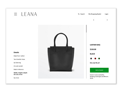 E-Commerce Shop design ecommerce figma design ui ux web design