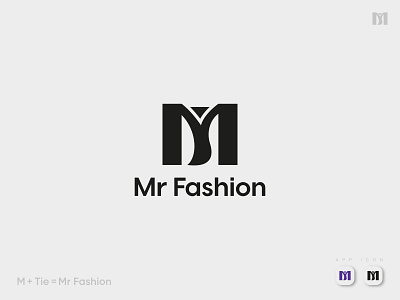 Mr Fashion Logo for Sale app brand identity branding branding identity creative logo custom logo design fashion flat illustration logo logo design m letter logo m logo m logo design minimal minimalist simple logo unique logo vector