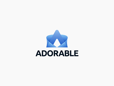 Adorable Logo | A Letter Logo