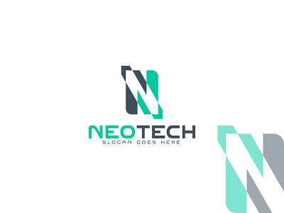 NeoTech Logo branding branding identity digital finance fintech logo logo design minimalist modern n letter logo n letter mark n logo simple simpletech startup logo symbol tech tech logo technical technology