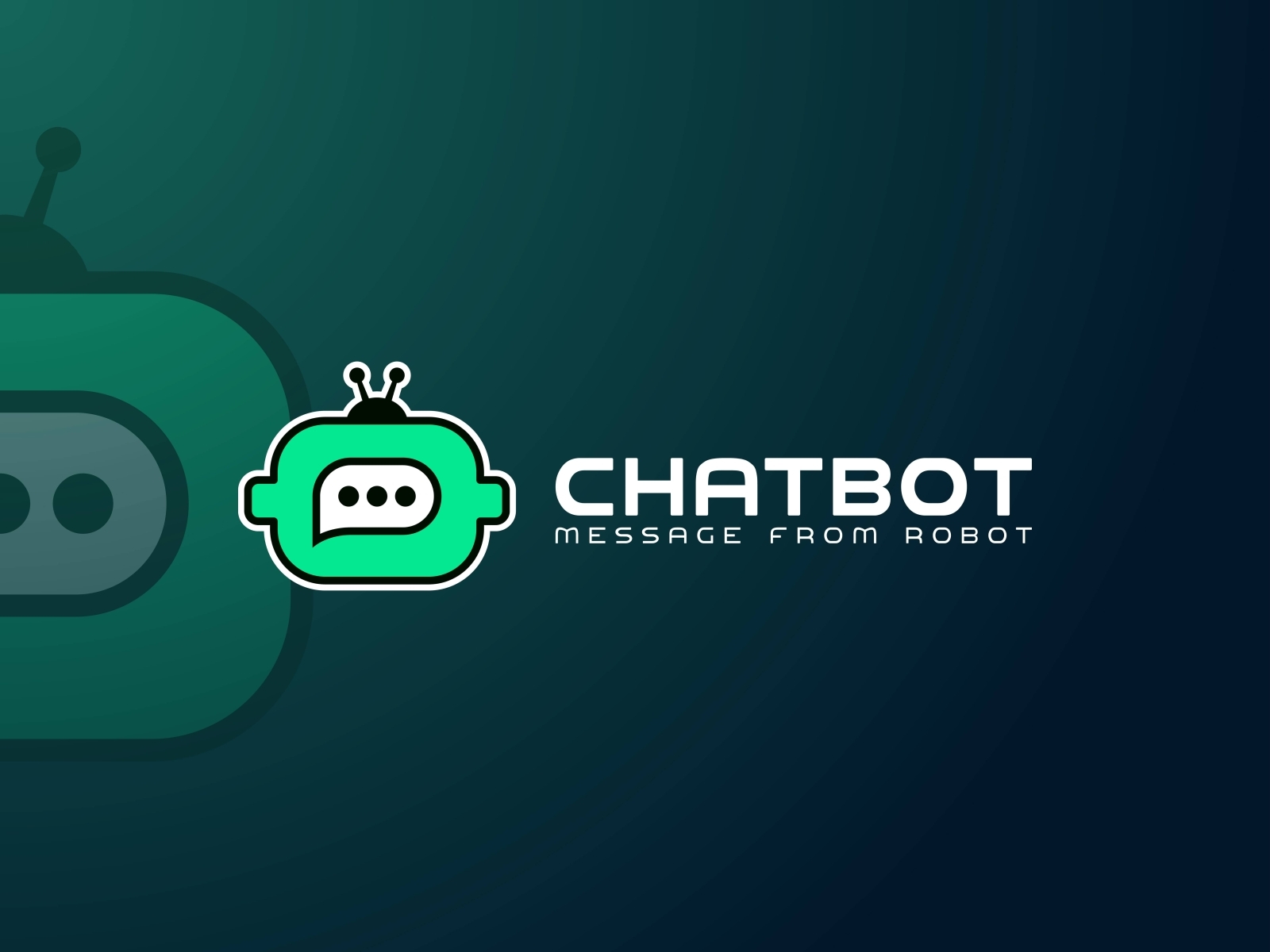 Chatbot logo by Izaz Mahammad for DesignXpart on Dribbble