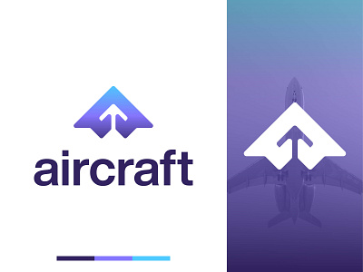 Aircraft Logo | A Letter Logo a letter logo a logo a mark a modern logo a monogram abstract logo branding branding identity business logo creative logo gradient logo logo logo design logo designer logo maker logo mark logotype modern logo monogram unique logo