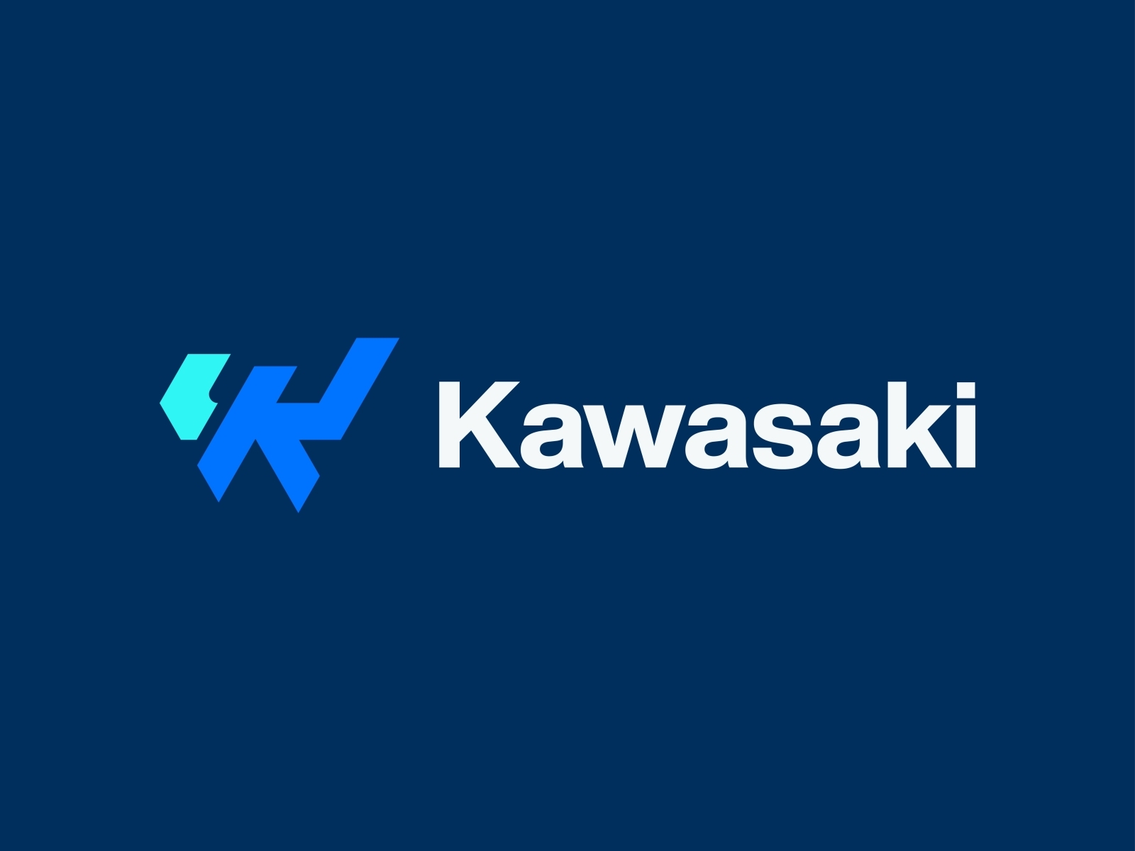 Kawasaki River Mark Logo Decal Sheet K062-9514-BKNS - Walmart.com