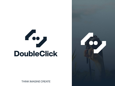 DoubleClick Logo branding branding identity camera logo logo logo design photographer photographer logo photography branding photography logo