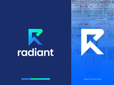 Radiant Logo | R Letter Logo