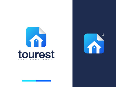 Tourest Logo app brand branding branding identity creative logo design identity logo logo design logo designer logo mark logos logotype monogram tour tourist logo