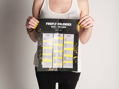 Firefly Flyer Calendar Back ci club electronic music firefly party