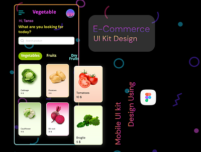 E-Commerce UI Kit app branding design e commerce app e commerce ui e commerce ui kit figma figmadesign mobile app mobile app design mobile ui mockup productdesign ui uiux uiuxdesign uiuxdesigner