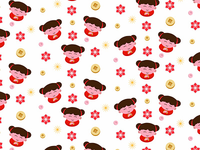 Chinese girls pattern