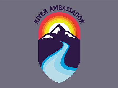 River Ambassadors Logo (Clark Fork Coalition) design logo