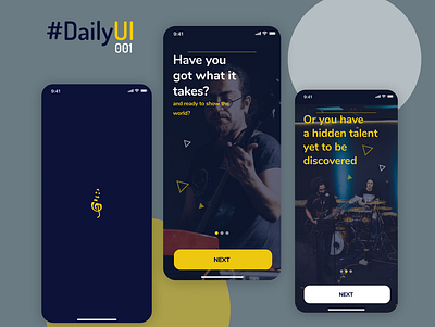 Sign Up UI Design #DailyUI app design minimal ui