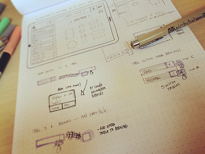 Exploring new actions using drag & drop