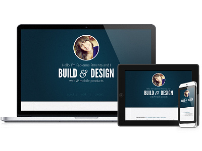 My Website — header build design header ipad iphone mobile personal ui web website