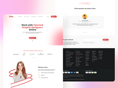 Sribu.com | Landing Page Design