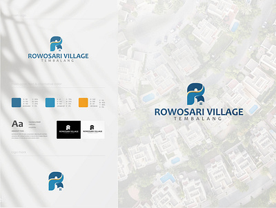 Rowosari Village Logo branding companylogo corporatelogo design graphic design inpiration land letterrlogo logo logodesign r rlogo village villagelogo