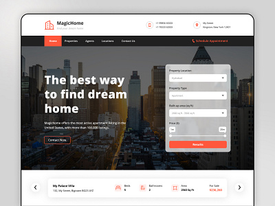 Real Estate Landing Page