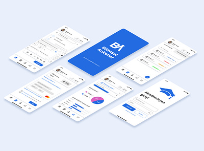 Bilimsel Anketler Mobile App UI app product design ui uidesign uiux