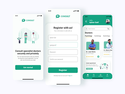 Consult App - Redesign