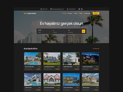 Real Estate - Landing Page