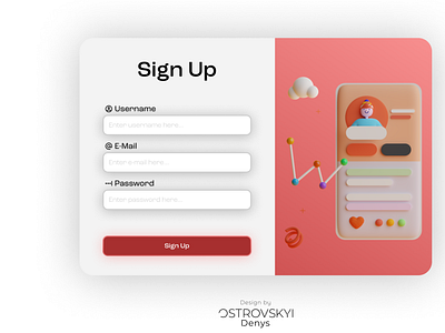 Sign Up | #DailyUI #001