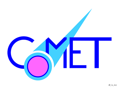 01 COMET design illustration logo vector