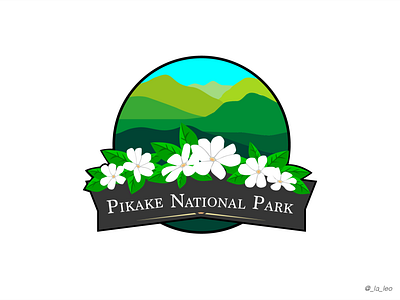 20 Pikake National Park dailylogo dailylogochallenge design illustration logo vector