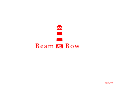 31 beam & bow beamandbow dailylogo dailylogochallenge design illustration lighthouse logo vector