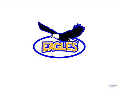 32 EAGLES dailylogo dailylogochallenge design eagles illustration logo sports logo sportsteam vector