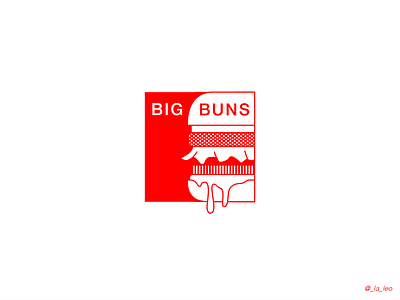 33 BIG BUNS bigbuns burger dailylogo dailylogochallenge design illustration logo vector