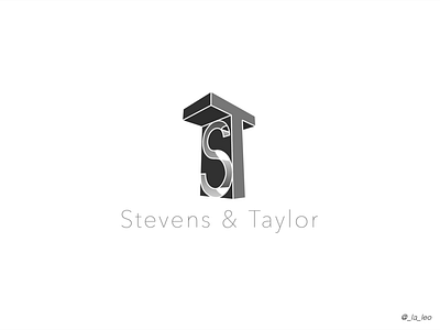 43 Stevens & Taylor architecture architecture design architecture logo dailylogo dailylogochallenge design illustration logo logodesign stevens stevensandtaylor taylor vector