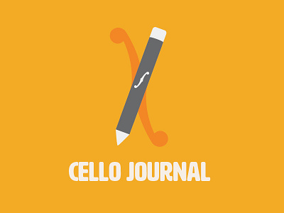 Cello Journal Blog - Logo - First Idea blog cello logo music