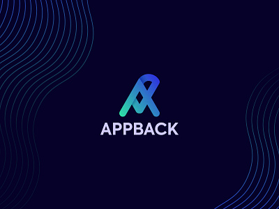 appback logo 2022 ab abp logo app appback branding design graphic design icon inspiration logo logo marks logos modern technology top logo 2022 top shots typography