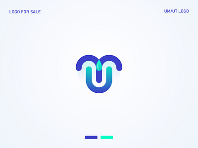 Umbrella ,Um, UT Logo For Sale branding brandmark creative icon letter logo logo logos logotype mark minimal modern monogram mu symbol tu typography um umbrella ut vector