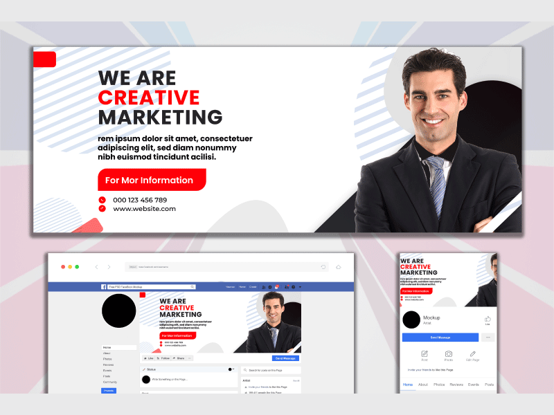 Corporate Facebook Cover Design by E Faysal on Dribbble