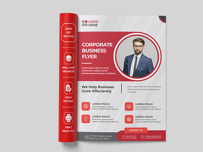 Corporate business flyer design