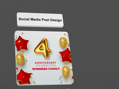 Social Media Post Design food banner