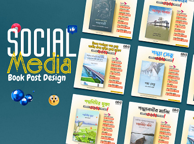 Social Media - Book Post Design social media