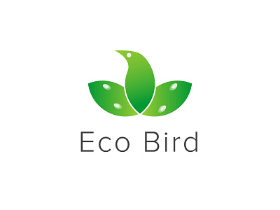 Eco Bird logo design logo designer logodesign logoinspiration logoprocess logos logotype minimalist minimalist logo modern logo design