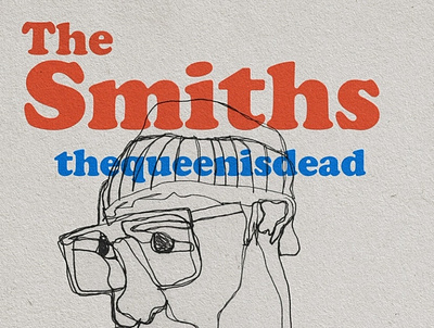 Smiths poster. design graphic design illustration illustrator