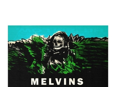 Melvins poster bands design graphic design illustration illustrator music typography