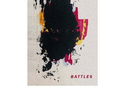 Battles poster bands branding design graphic design illustration illustrator music typography