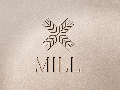 MILL branding design graphic design illustration logo typography ui vector