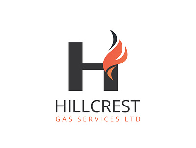 Hillcrest gas service ltd branding design fiverr design fiverr.com fiverrgigs icon illustration illustrator logo ui