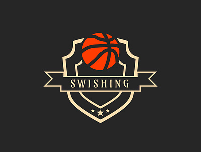 SWISHING basketball basketball logo design branding creative design fiverr fiverr design fiverr.com fiverrgigs illustration logo ux