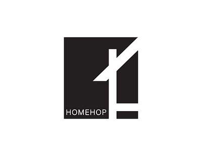 HOMEHOP branding creative design fiverr fiverr design fiverr.com fiverrgigs graphic design home home logo illustrator logo logo designer minimal unique ux