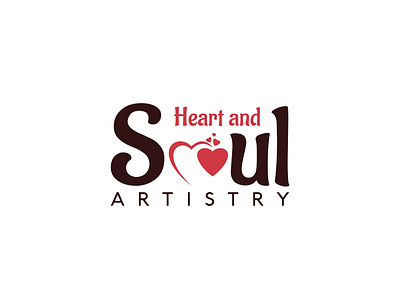 Heart and Soul ARTISTRY brand branding design fashion logo fiverr fiverr design fiverr.com fiverrgigs graphic design heart design illustration logo unique ux