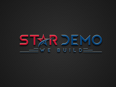 STAR DEMO branding design fiverr design fiverr.com fiverrgigs graphic design illustration logo star ui unique