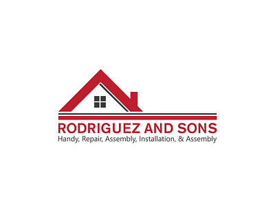 RODRIGUEZ AND SONS branding commercial business credit repair company fiverr design fiverr.com fiverrgigs illustration logo design real estate ui